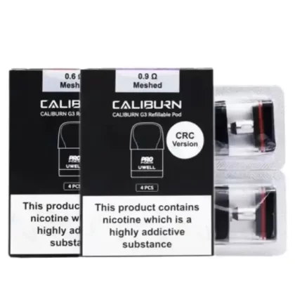 Cartouche Pod Uwell Caliburn G3 - 0.6 Ohm, 0.9 Ohm