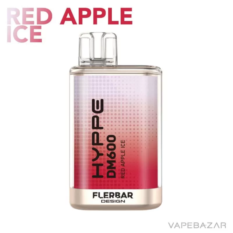 FLERBAR HYPPE DM600 – Red Apple Ice - Image 2
