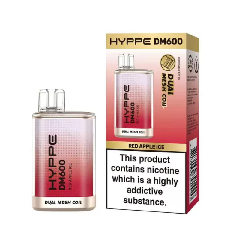 FLERBAR HYPPE DM600 – Red Apple Ice - Image 3