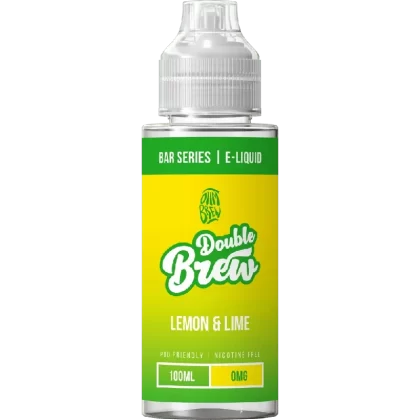 Ohm Brew Double Brew 100ml Shortfill E-Liquid Lemon & Lime