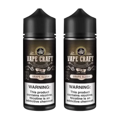 Vape Craft Grape Slush 2 Bottle Bundle - 240mL (2x120mL); Vape Product, Vape Product