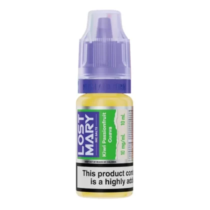 Kiwi Passionfruit Guava Nic Salt E-Liquid by Lost Mary (10ml) - 10mg