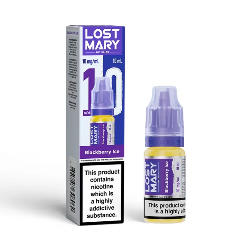 Lost Mary Nic Salt E-liquid 10mg - Raspberry Peach - Image 3