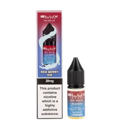 Red Berry Ice Nic Salt E-Liquid by Elux Legend - 20mg