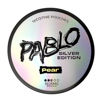 Pear Pablo Silver Edition Nicotine Pouches - 10mg - Vape Product (A82347)