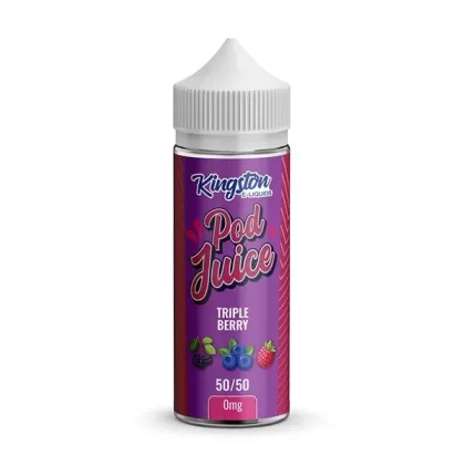 KINGSTON POD JUICE TRIPLE BERRY 100ML SHORTFILL E-LIQUID