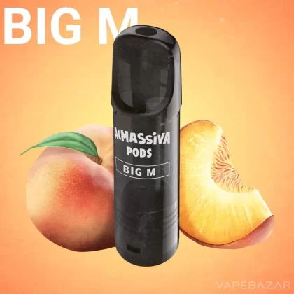AlMassiva Prefilled Pods – Big M (2er Pack) - Almassiva / 17mg/ml / 2ml / ca. 600 / Propylenglykol / Nikotin / Glycerin / Aromen / Ja