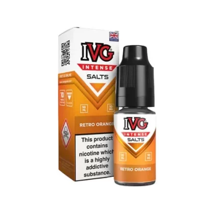 IVG Intense Salts Retro Orange Nic Salt - 10mg