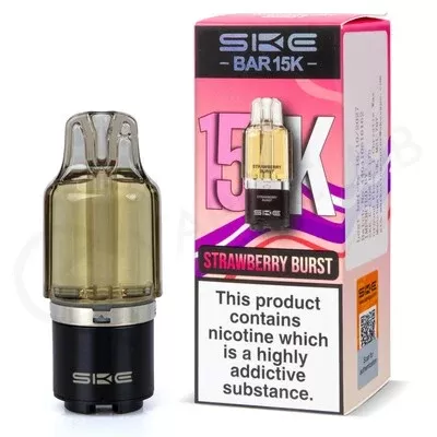 Strawberry Burst SKE Bar 15K Refill Pod