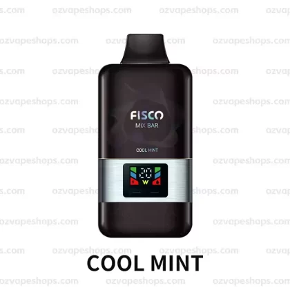 Fisco Max Bar 12000 Puffs – Cool Mint - Ozvapeone (34C0A3)