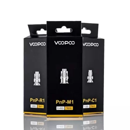 VooPoo PnP Replacement Coils - Pack of 5 - Pack of 5 - 0.15 PnP VM6