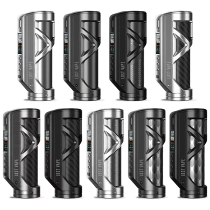 Lost Vape Cyborg Quest Mod 100W - Matt Black Steel