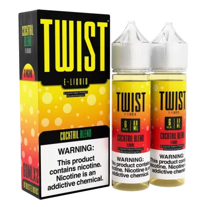TWIST E-Liquid - Cocktail Blend - 120ML E-Liquid (Twin 60ML Pack)