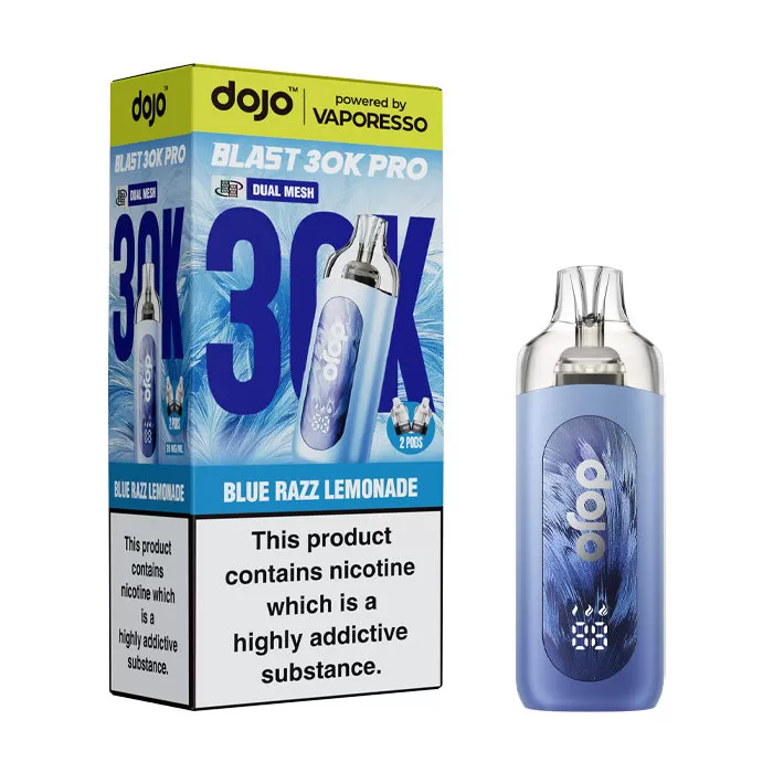 Vaporesso Dojo Blast 30K Pro Prefilled Pod Kit - Cool Menthol - Ukecigstore - Image 2