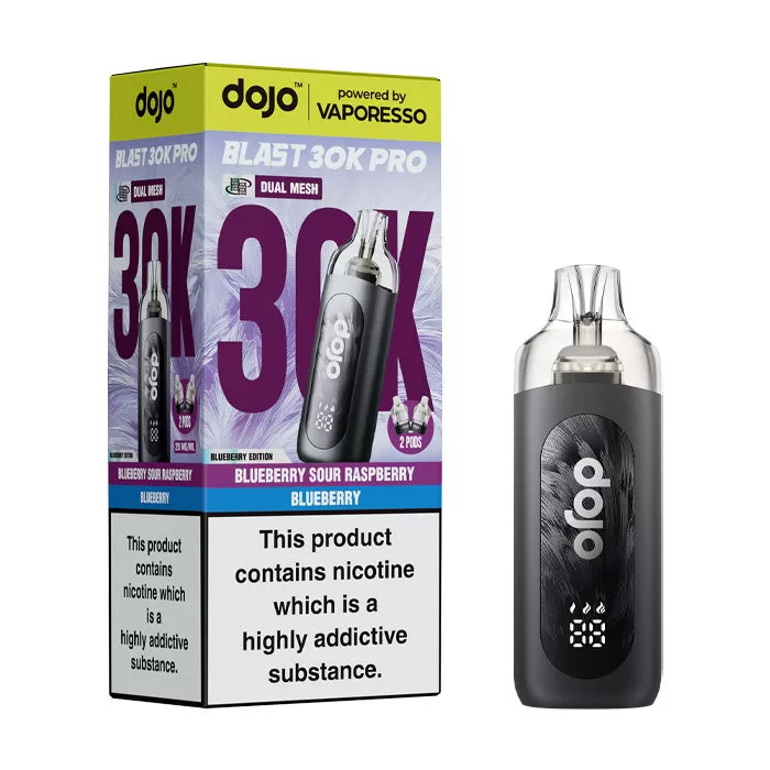 Vaporesso Dojo Blast 30K Pro Prefilled Pod Kit - Cool Menthol - Ukecigstore - Image 3