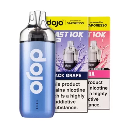 Vaporesso Dojo Blast 10K Prefilled Pod Kit Bundle - Kiwi Passionfruit Guava