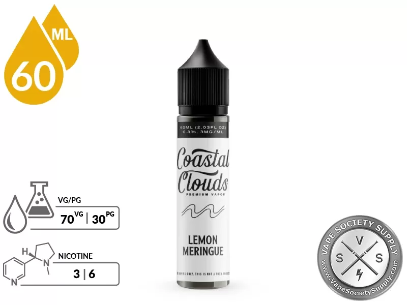 Lemon Meringue Coastal Clouds 60ml - Image 2