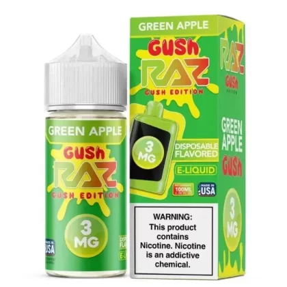 Pod Juice X Raz E-Juice Gush Edition - Vape Product; Blue Raz, Green Apple; Vape Product, Vape Product
