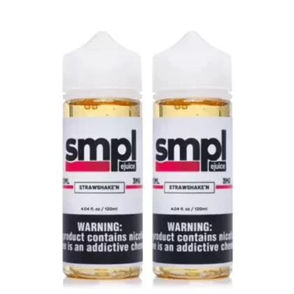 SMPL StrawShake’N 2 Bottle Bundle - 240mL (2x120mL); Vape Product, Vape Product (9ED84E)