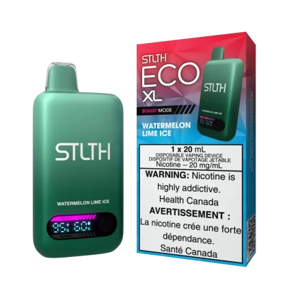 STLTH ECO XL - Watermelon Lime Ice - 20 mg/mL (wholeseller) - Excise ON, 20 mg/mL (wholeseller) - Excise AB (89D92F)