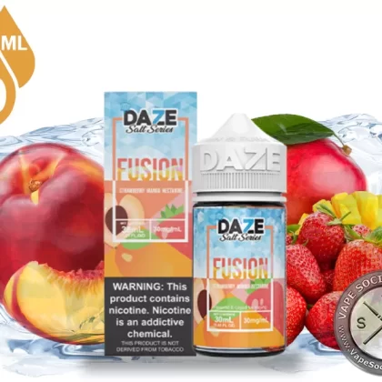 Strawberry Mango Nectarine Iced 7 Daze Fusion Salt 30ml