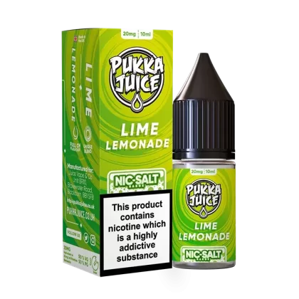 Lime Lemonade Nic Salt By Pukka Juice - 10MG