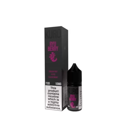 Kuro Ryu Berry Nic Salts 10ml E-Liquid By Riot