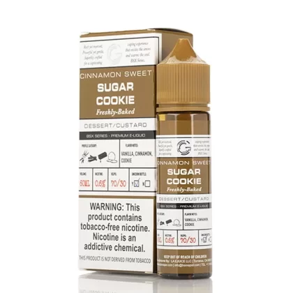 Glas Basix Sugar Cookie Vape e-Liquid 60mL - Vape Product, Vape Product