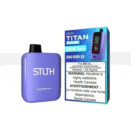 STLTH TITAN MAX DISPOSABLE – QUAD BERRY ICE