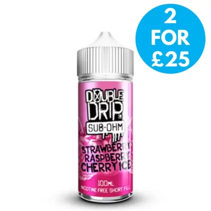 Double Drip 0mg 100ml Shortfill (70VG/30PG) - Vape Co