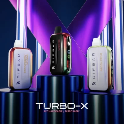 RIFBAR Turbo X 25K Rechargeable Disposable Device – 25000 Puffs - Neon Green