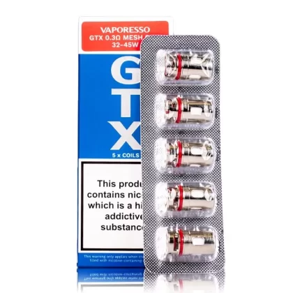 Target PM80/Go40/Gen Nano GTX Coil By Vaporesso 5 Pack