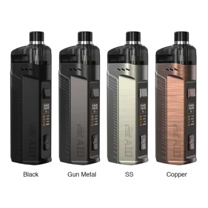 Artery Cold Steel 120W AIO Pod Kit - SS / 4ml XP Standard Edition
