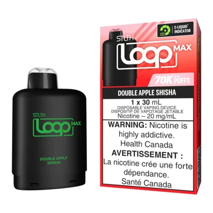 STLTH Loop Max E-Liquid Pod Pack - Double Apple Shisha - 20mg/ml