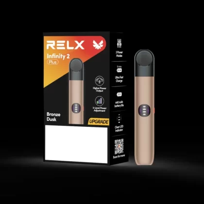 RELX Infinity 2 Plus Device – Bronze Dusk - Ozvapeone