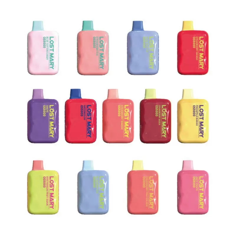 Lost Mary OS5000 - Strawberry Ice - Vapeciga - Image 3