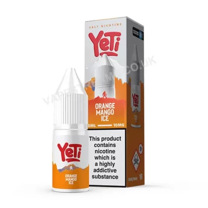 Yeti Summit Series Orange Mango Ice Nic Salt E-Liquid - Vapestreams Co