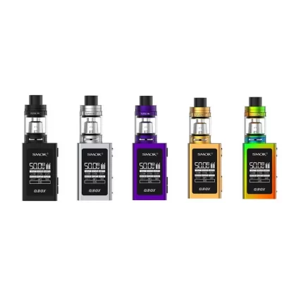 SMOK QBOX Starter Kit Standard Edition with TFV8 Baby Tank 3ML & 1600mAh - Gold