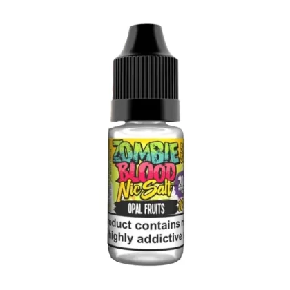 Zombie Blood Opal Fruits Nic Salt Vape Juice - 10 Pack - Strength 10mg