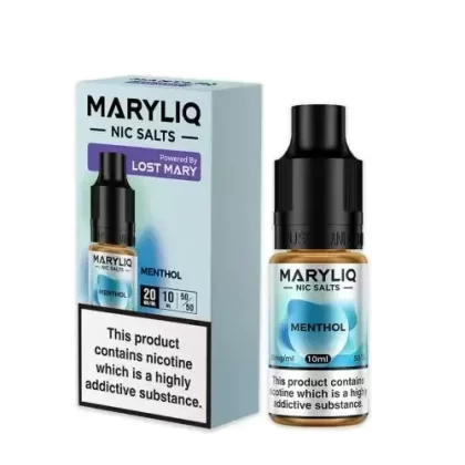 MaryLiq Menthol Lost Mary Liquid 10ml 10mg & 20mg (10 pk)