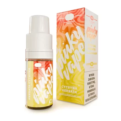 Liquid Pinky Vape 12mg 10ml Cytryna Herbata