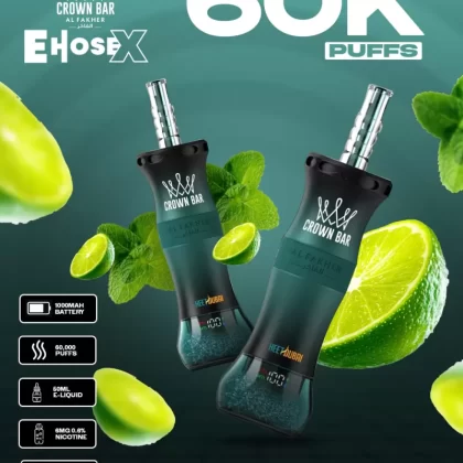 Al Fakher Vape CrownBar 60000 - Lemon Mint