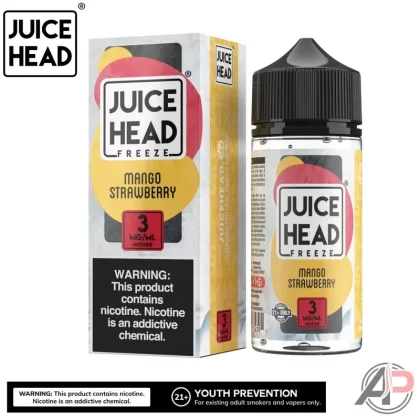 Juice Head Mango Strawberry Freeze E-Liquid 100mL - 0mg – 100ml, 35mg – Salt Nicotine 30mL