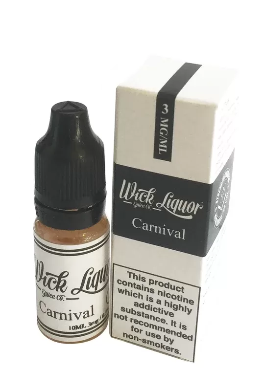 Wick Liquor – Carnival – 10ml 3mg