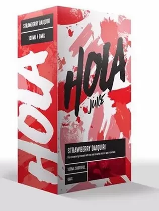 Strawberry Daiquiri E Liquid By Hola Juice
