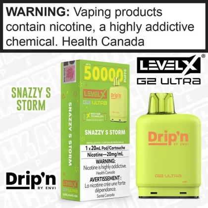 Snazzy S Storm Drip’n LEVEL X G2 Ultra POD