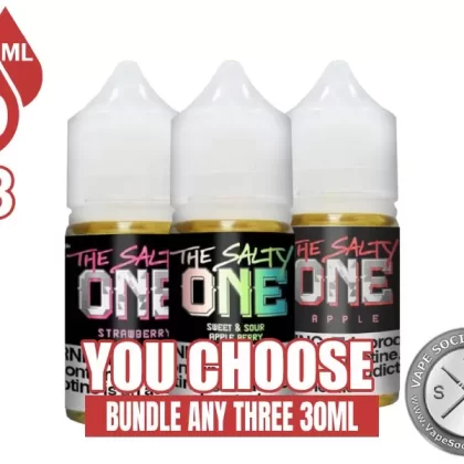THE SALTY ONE Bundle 3x30ml (90ml)