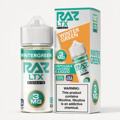 Wintergreen – Pod Juice x RAZ LTX – 100mL – Cool Mint E-Liquid