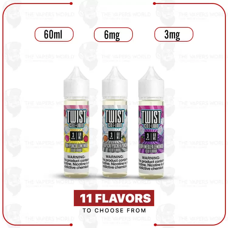 Twist Vape E-Liquid 60ML - Thevapersworld