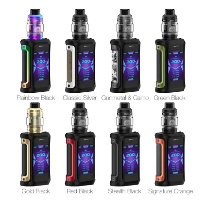 Geekvape Aegis X 200W TC Kit with Zeus Tank 5ml - Gunmetal & Camo / 5ml Standard Edition